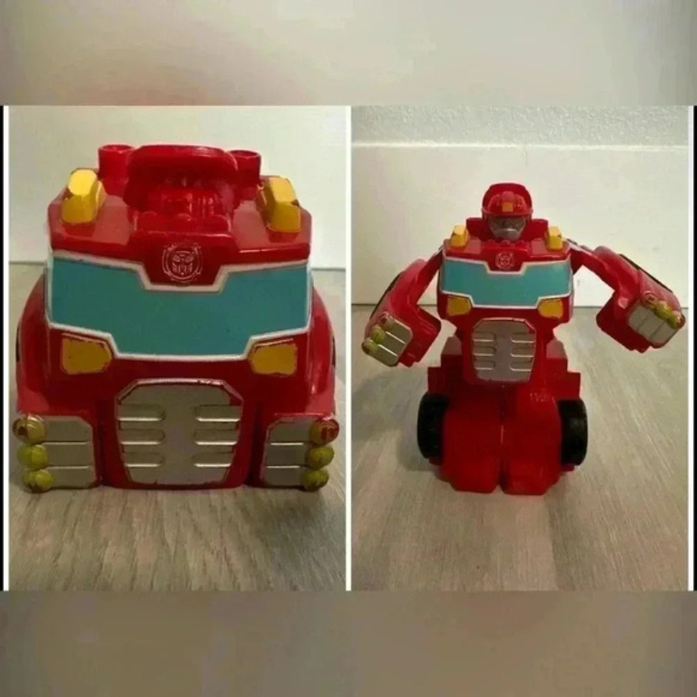 Transformers Rescue Bots Rescan Heatwave the Fire-Bot Truck Playskool Heroes Toy